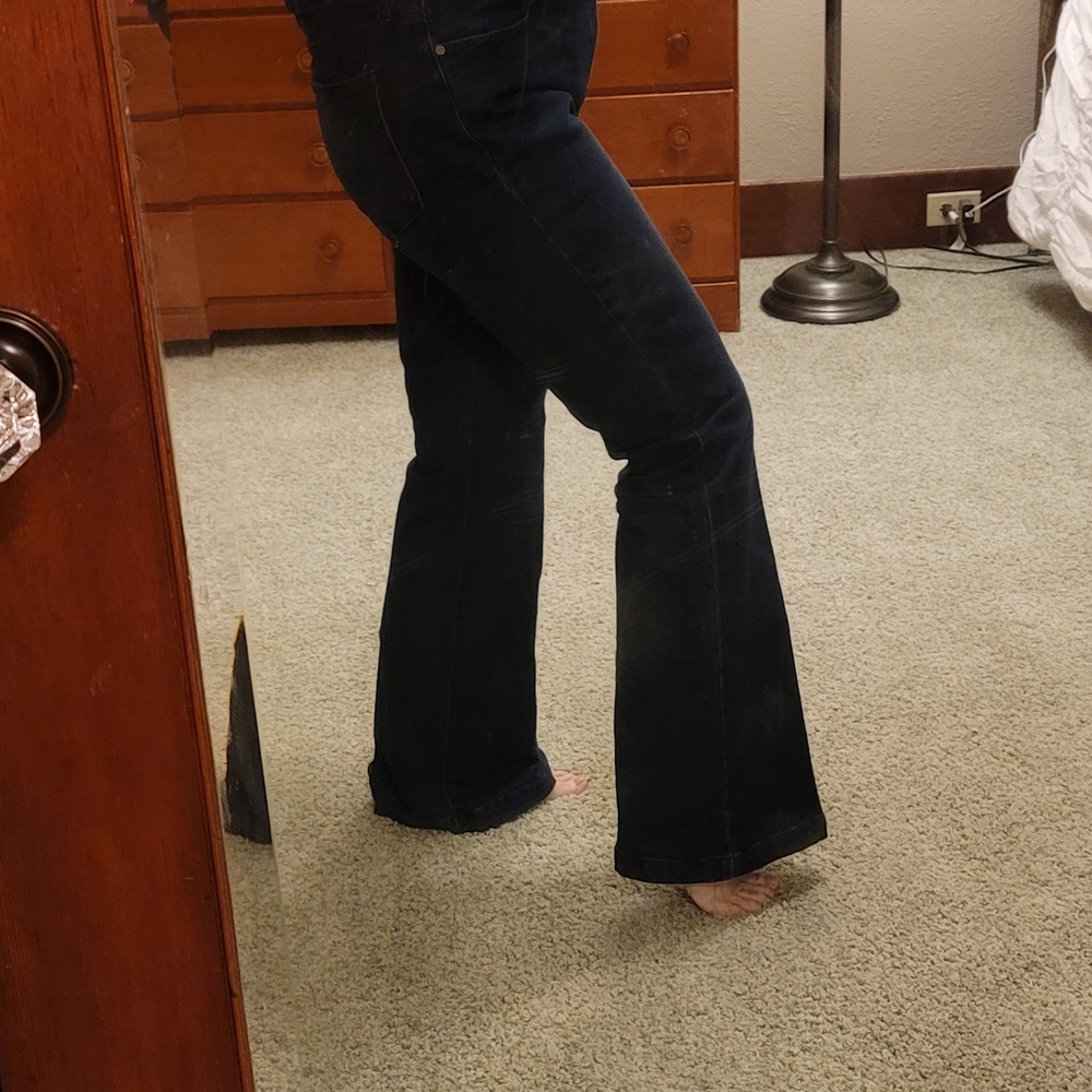 Sofia by Sofia Vergara Dark Indigo Flare Jeans